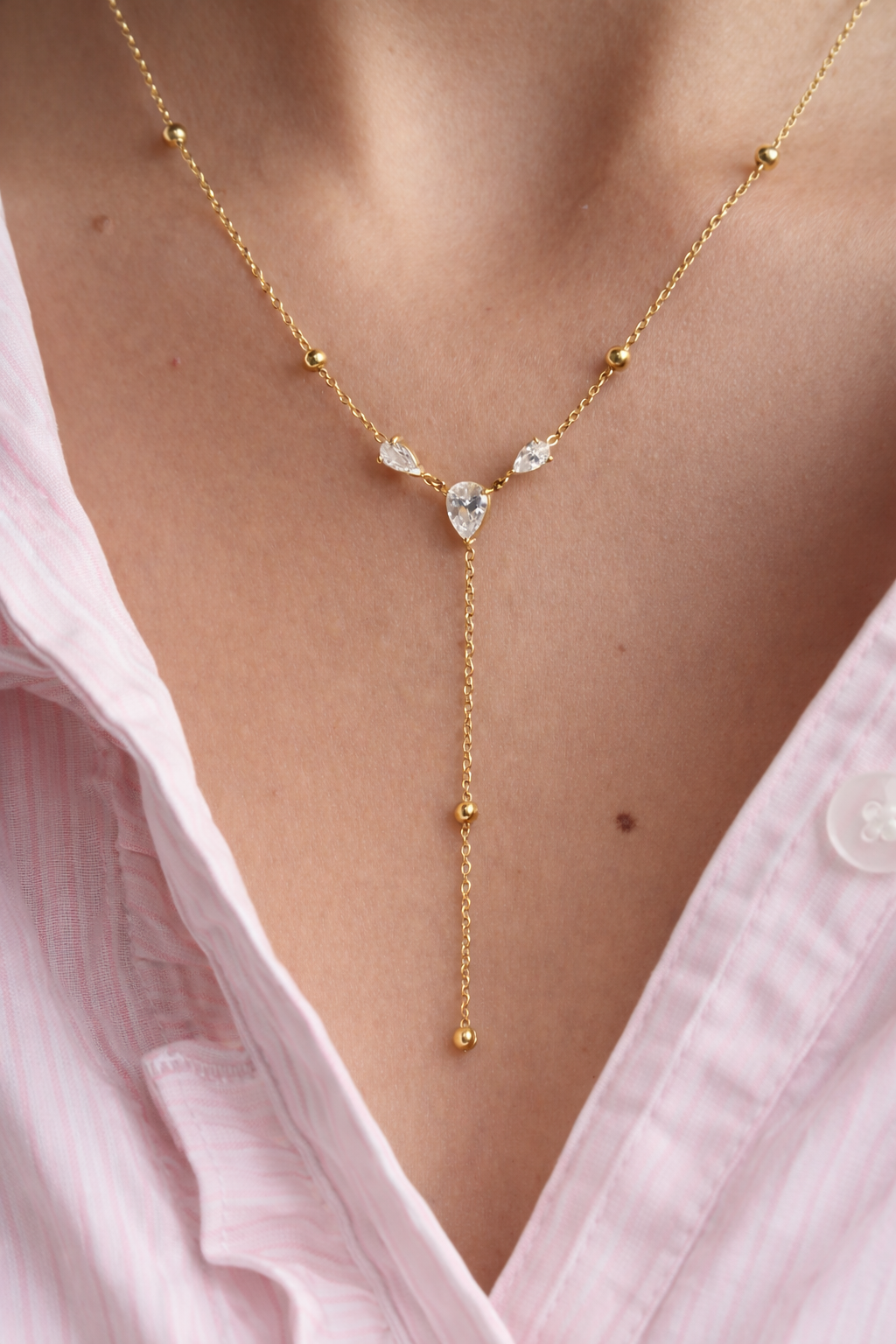 Mel Drop Necklace