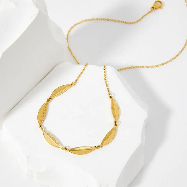 Golden Leaf Necklace