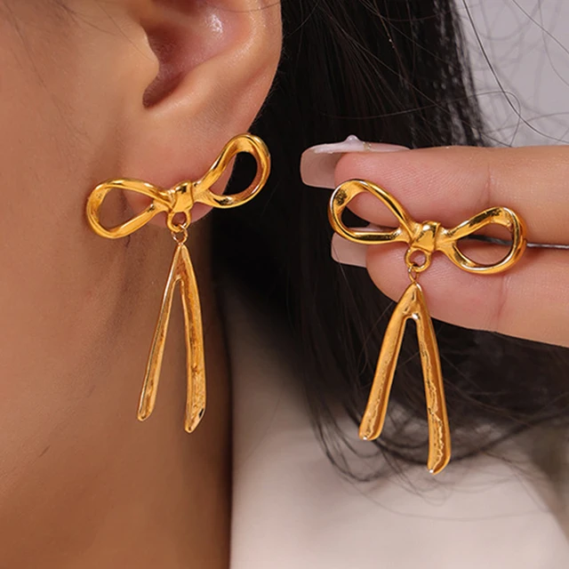 Bow Tie Earrings