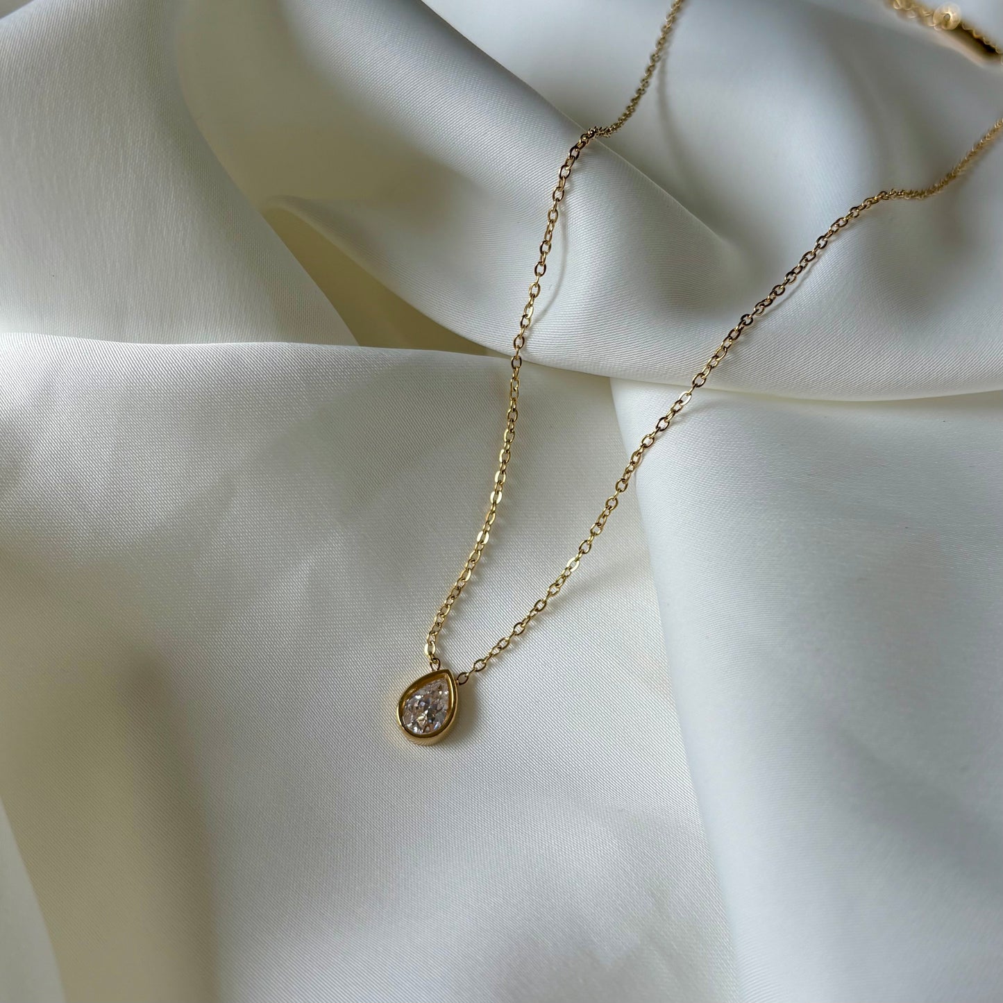 Dewdrop Charm Necklace