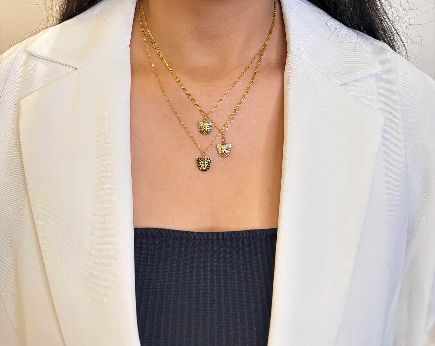 Teddy Bear Necklaces