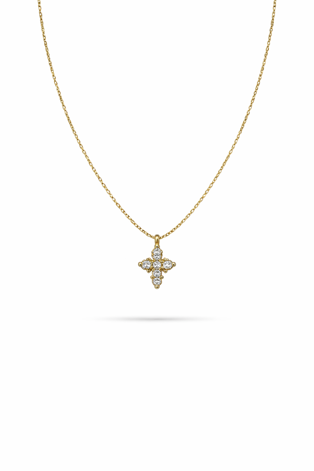 Cross Minimal Necklace