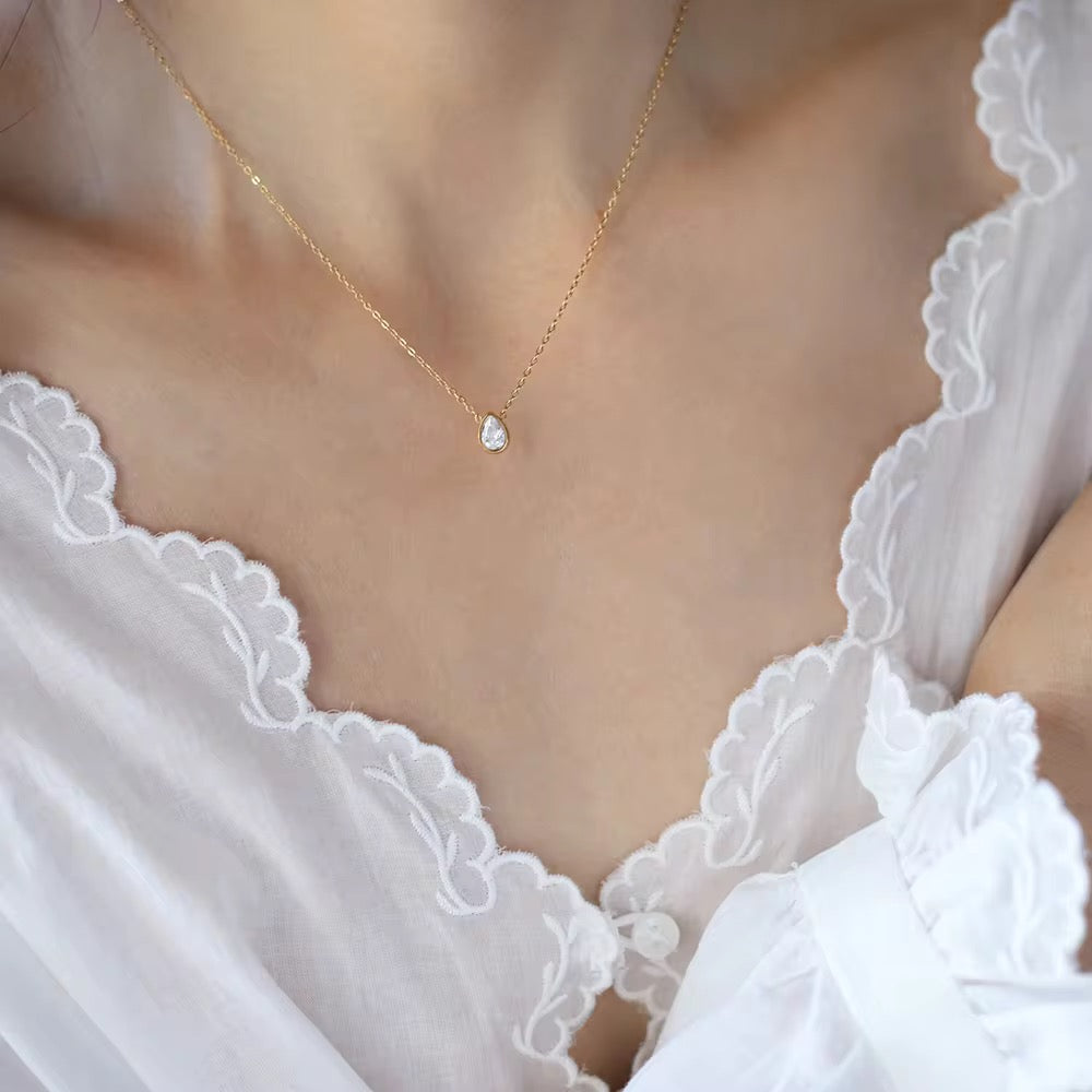 Dewdrop Charm Necklace