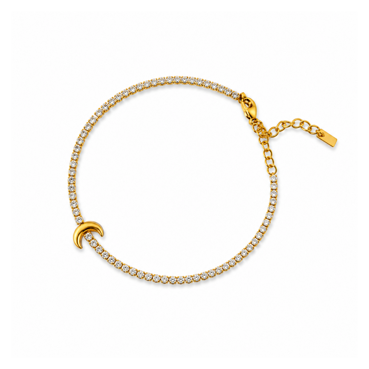 Moon Tennis Bracelet
