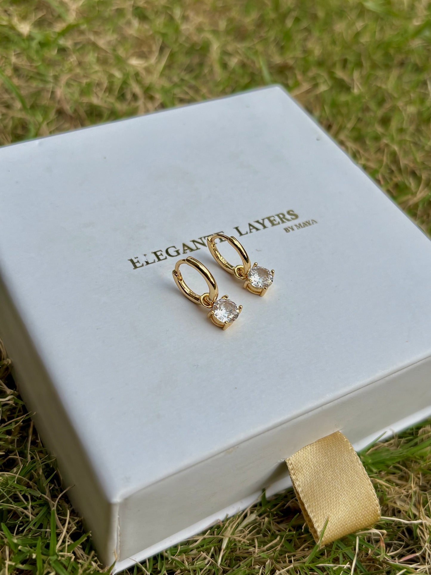 Celine Earring # White