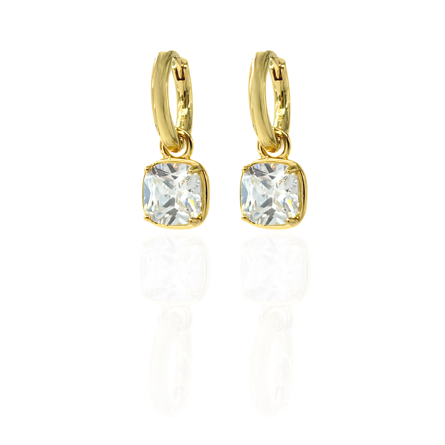 Mia Earrings - White