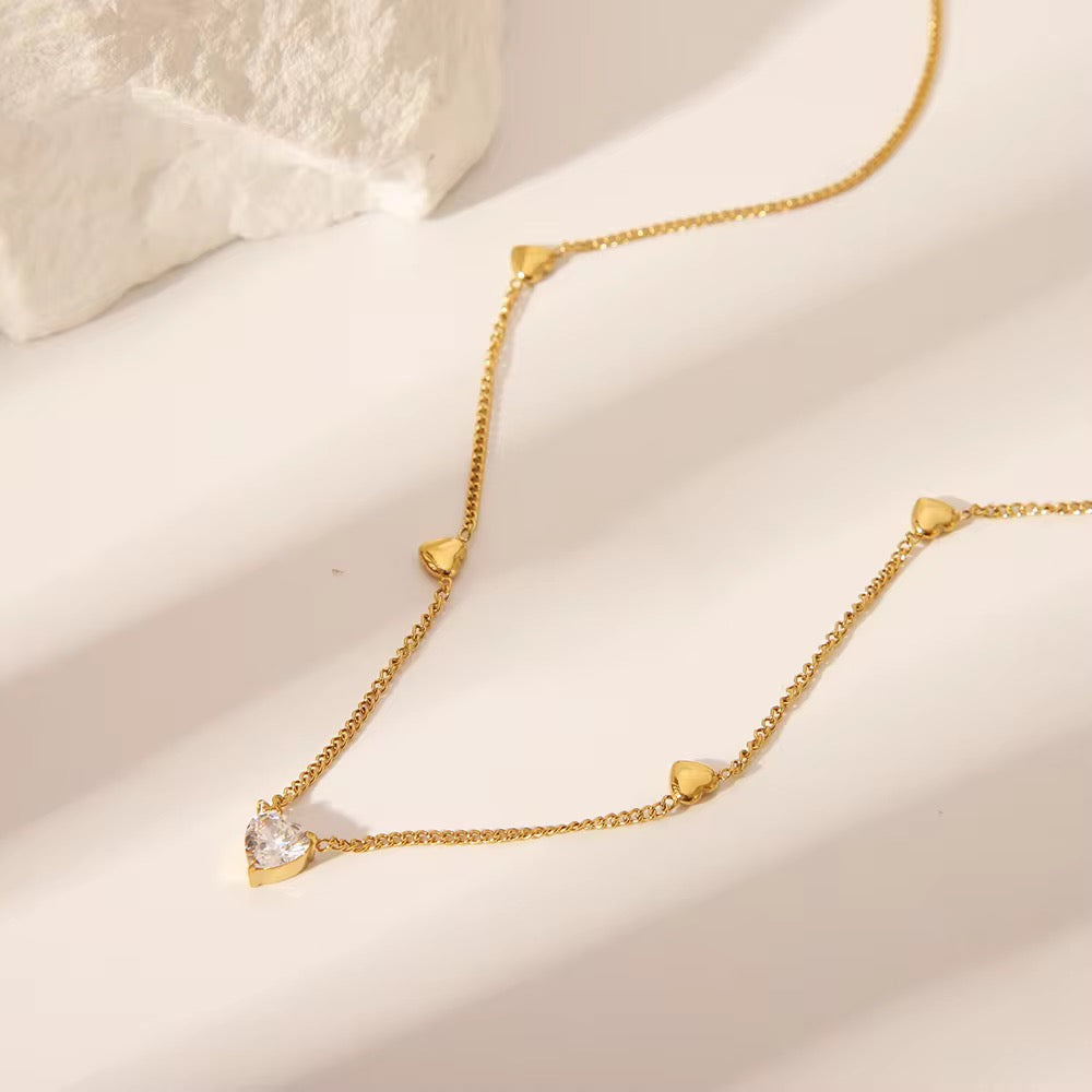 Heart Minimal Necklace
