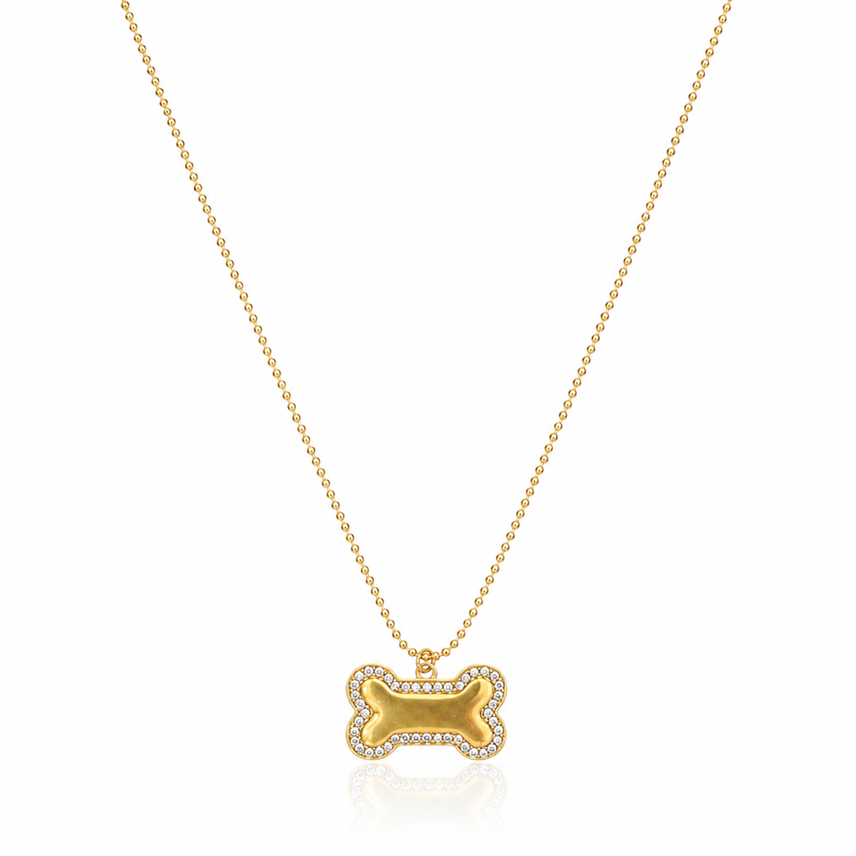 Bone Charm Necklace