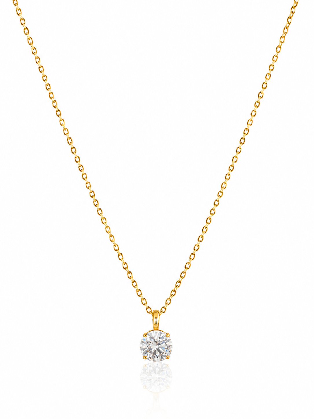 Solitaire Glow Necklace