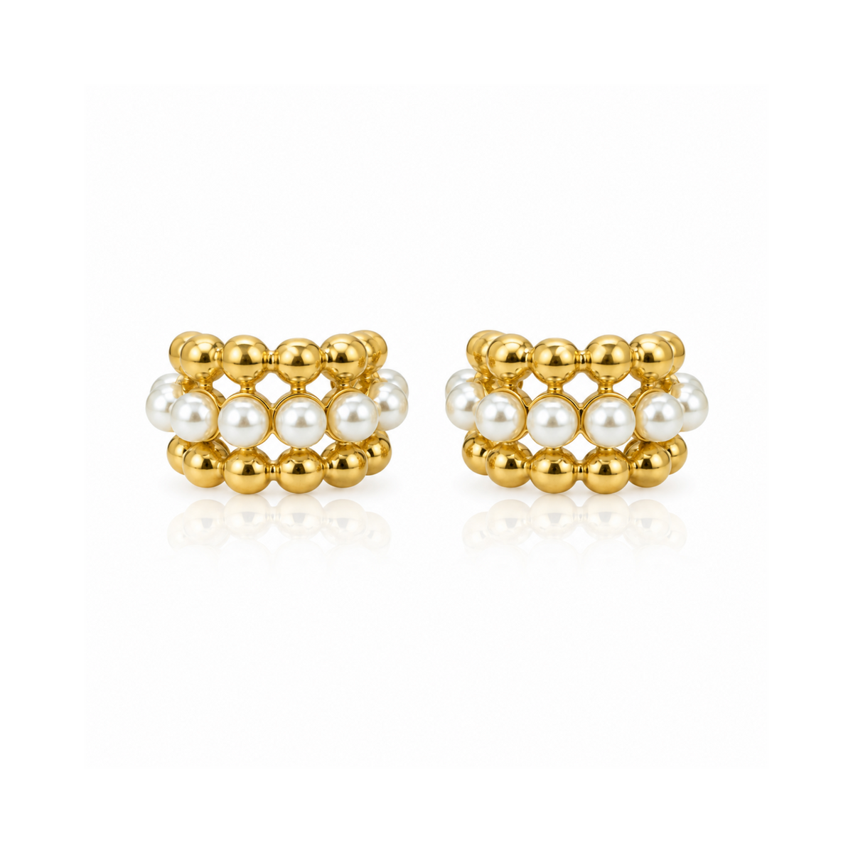 Pearl Bloom Ear Cuff