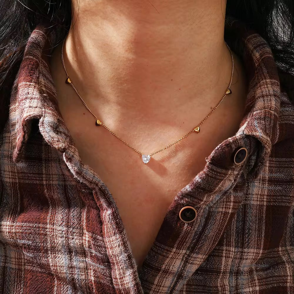 Heart Minimal Necklace