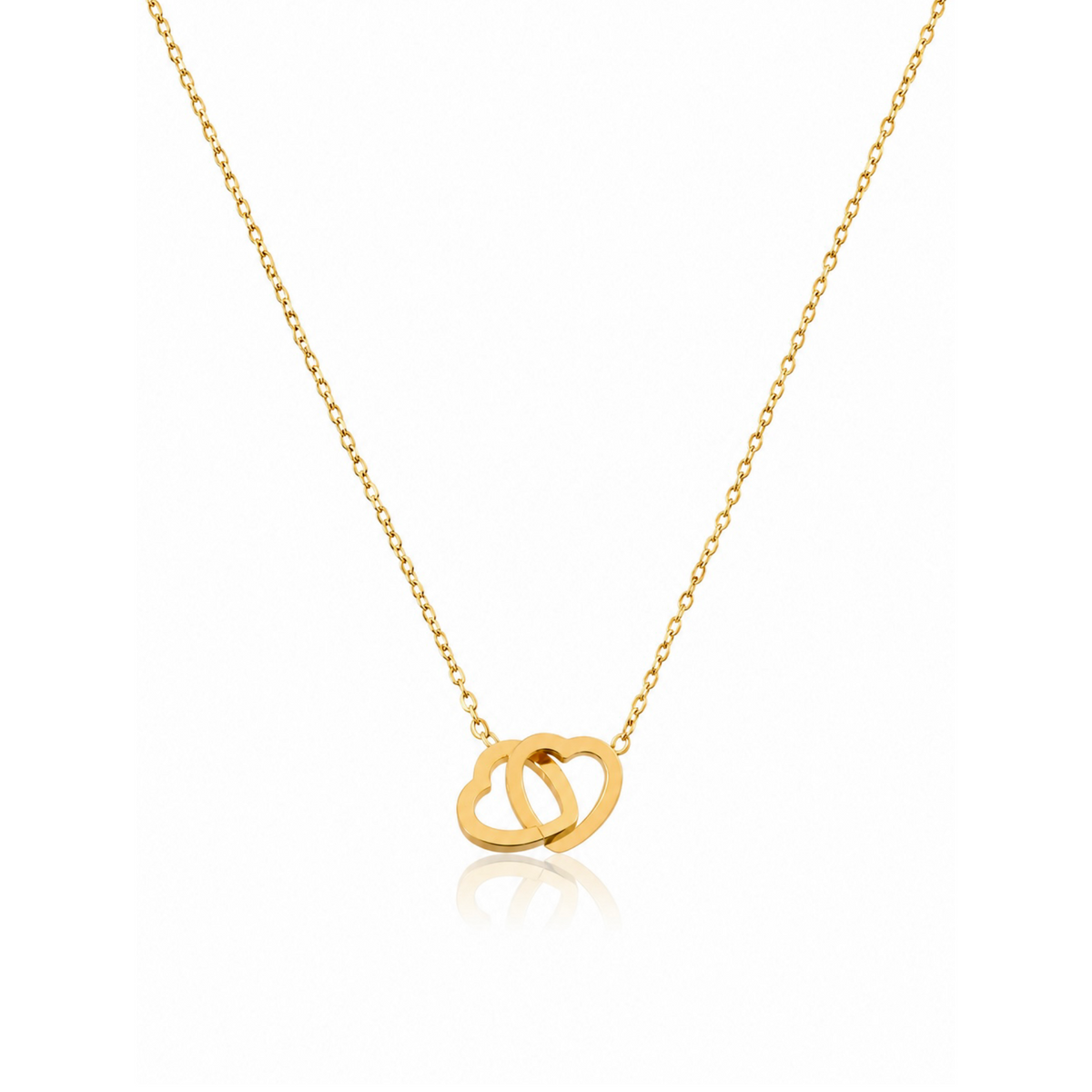 Forever Linked Heart Necklace 💛