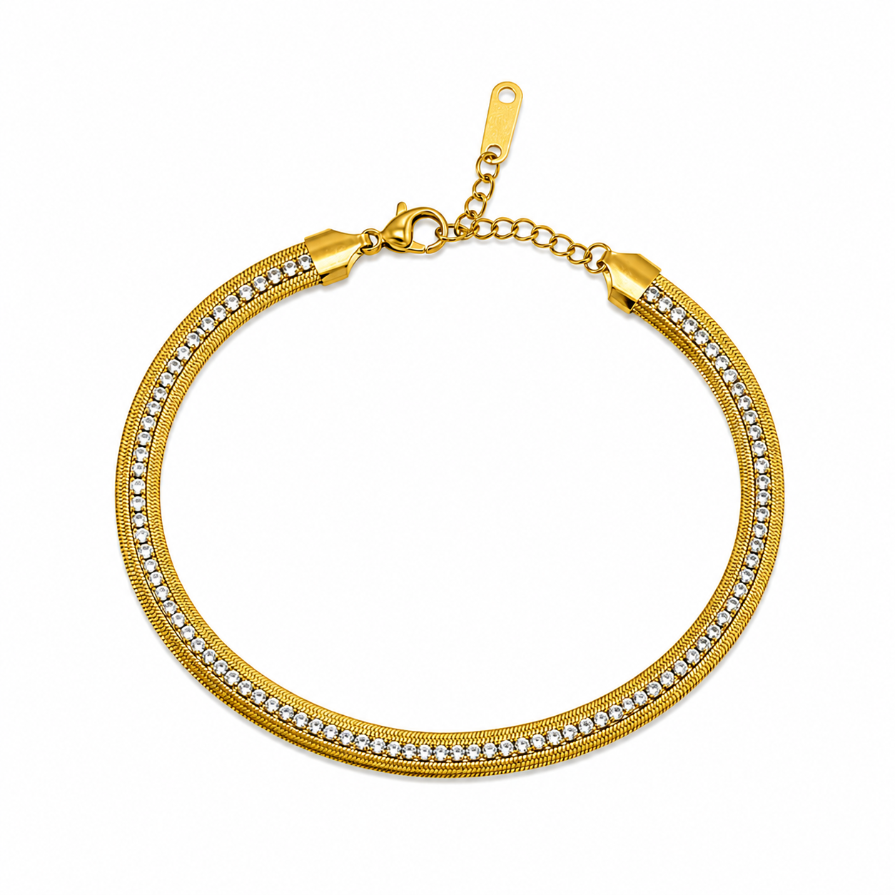 Snake Tennis Bracelet