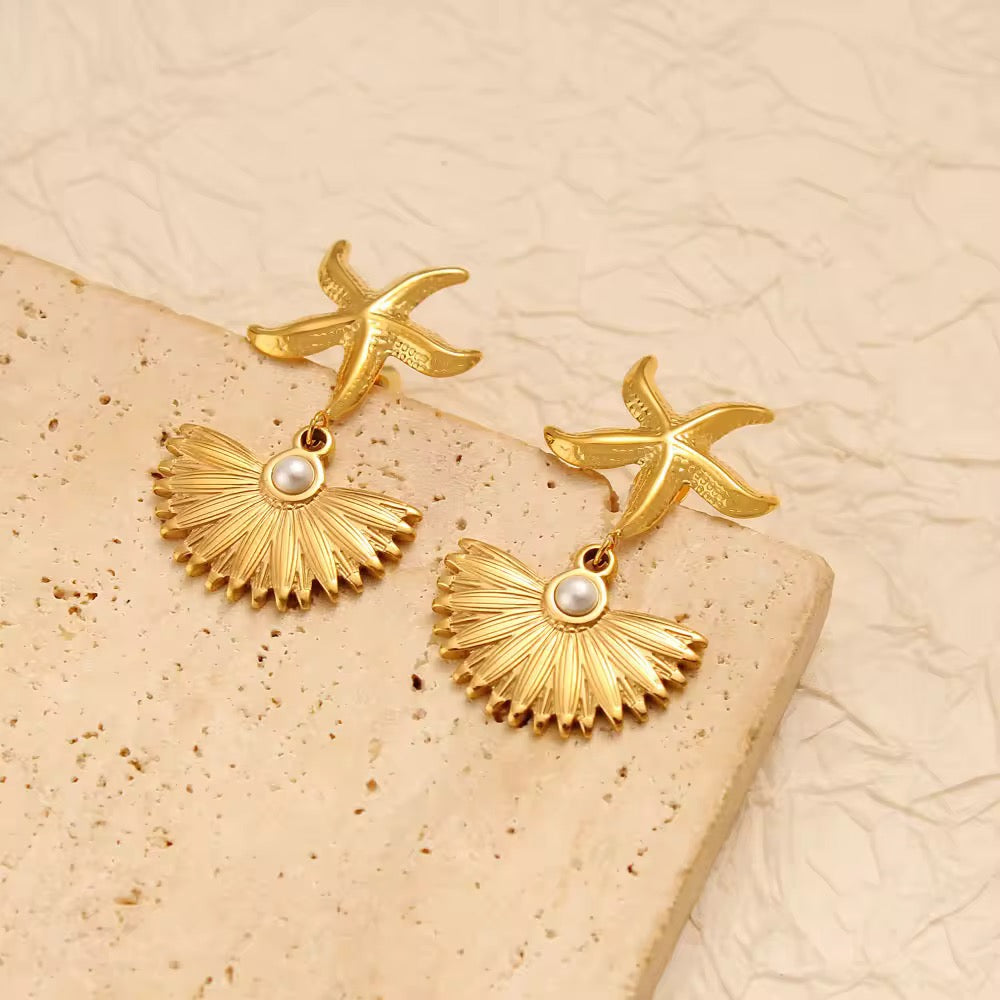 Seabreeze Star Earrings