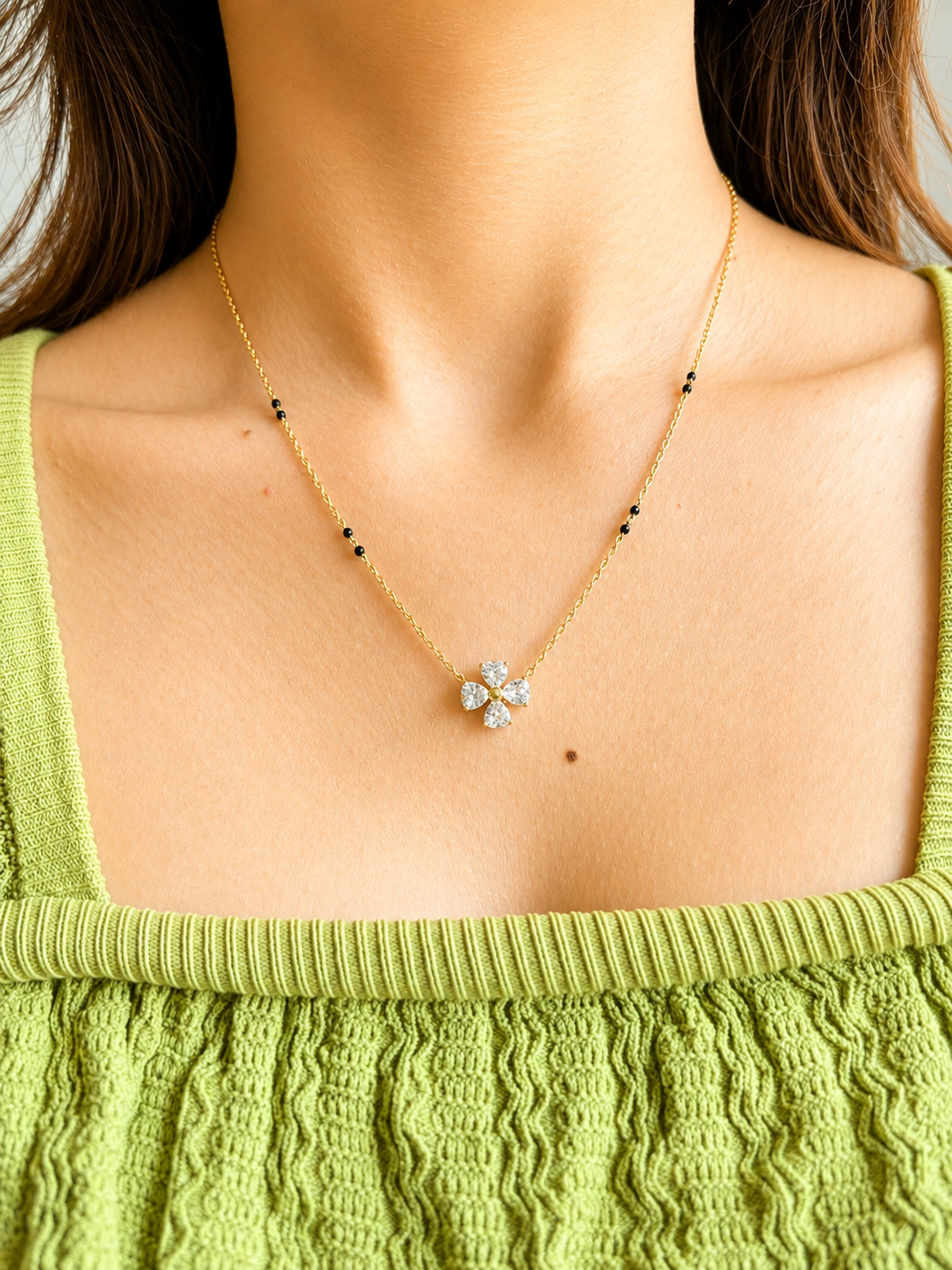 Flower Mangalsutra