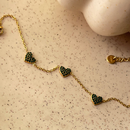 Athena Heart Bracelet