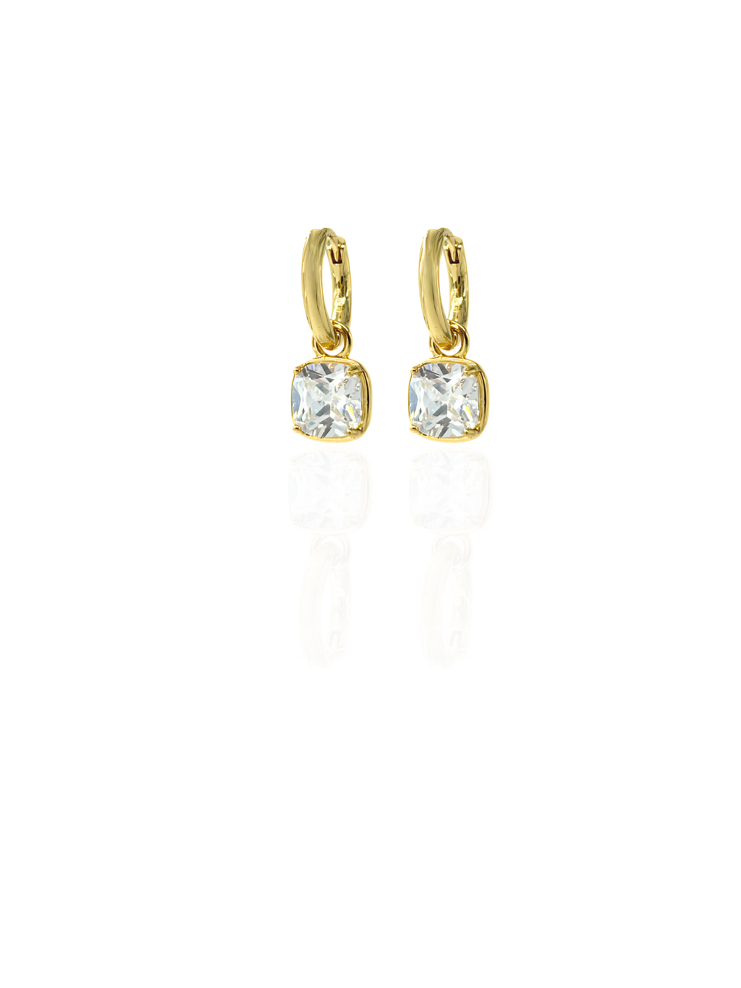 Mia Earrings - White