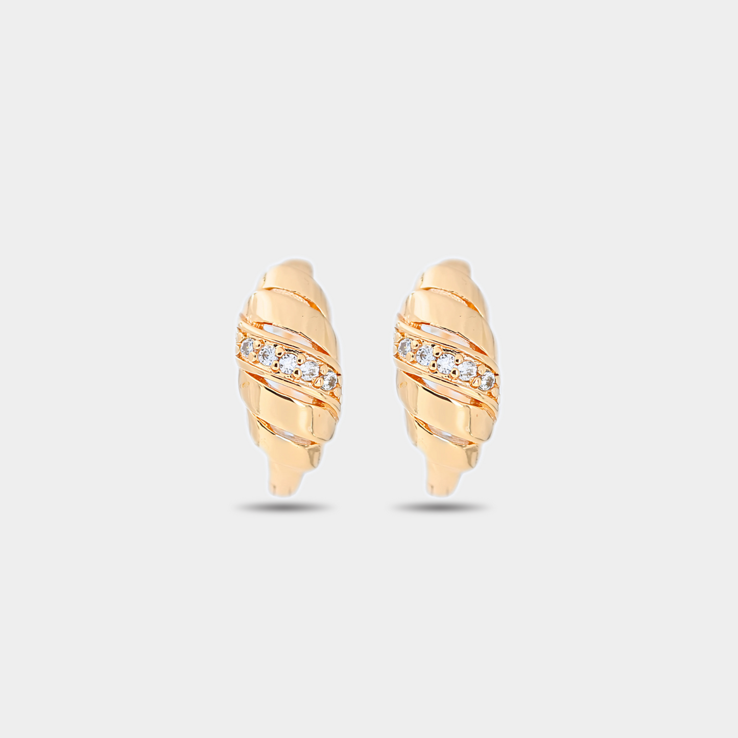 Velour Twist Hoops