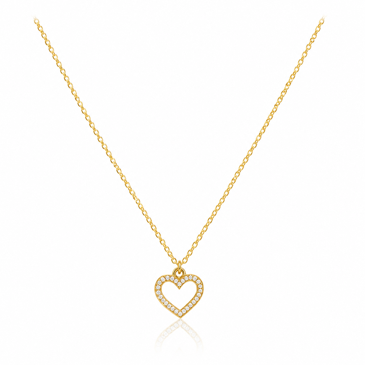 Heart Halo Necklace