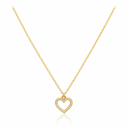 Heart Halo Necklace