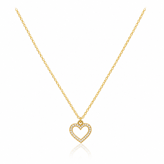 Heart Halo Necklace