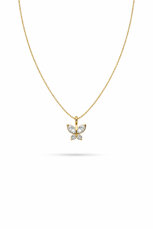 Butterfly Minimal Necklace