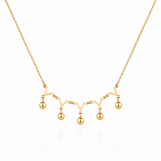 Zigzag Gleam Necklace