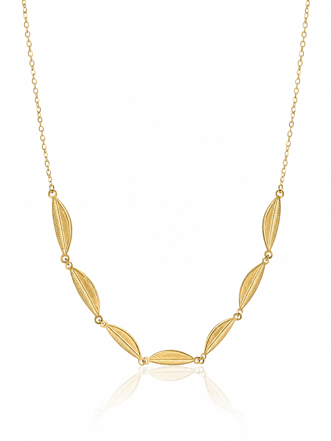 Golden Leaf Necklace