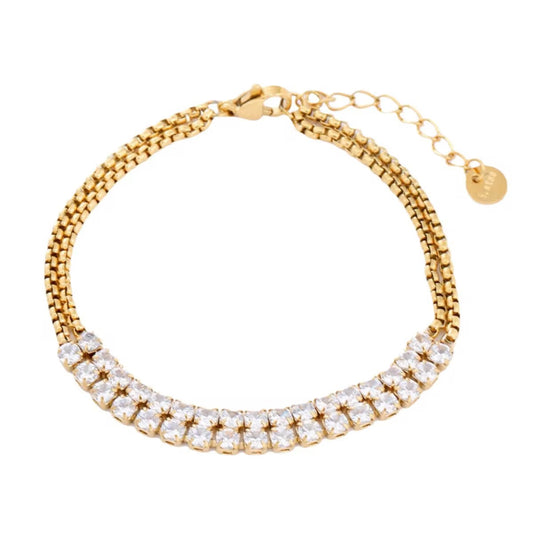 Duo Tennis Bracelet