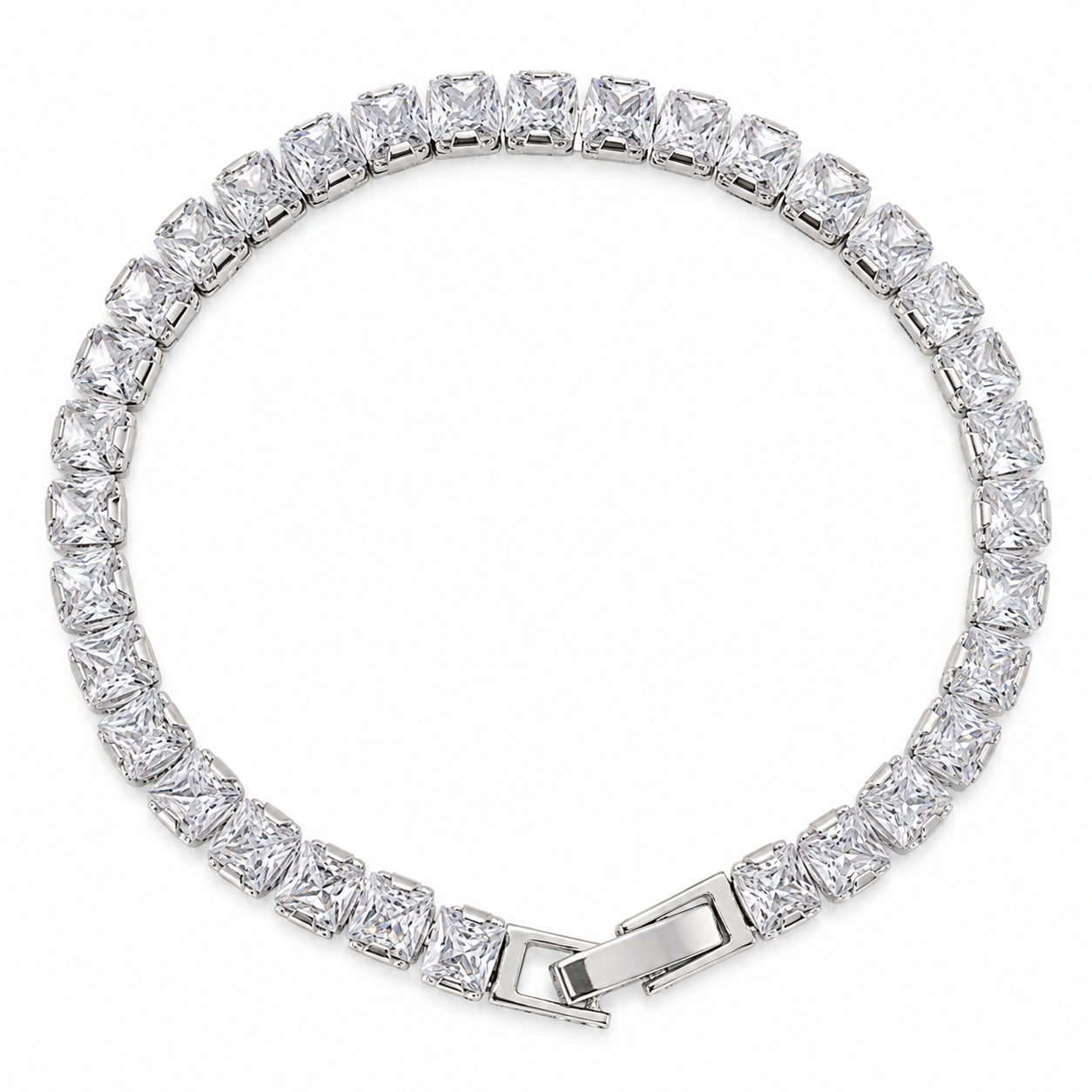 Tennis Bracelet Square