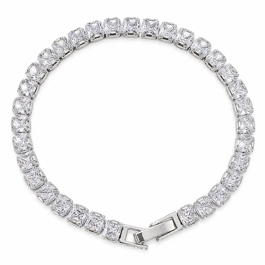 Tennis Bracelet Square