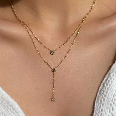 Ivy Double Layered Necklace