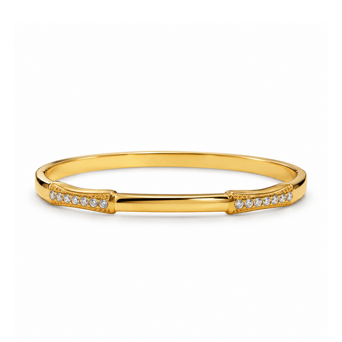Elara Crystal Openable Bangle