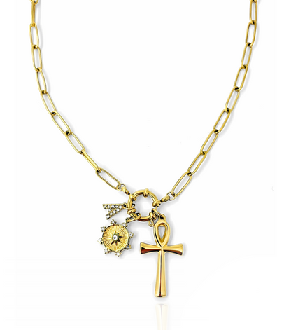 Cross Charm Necklace