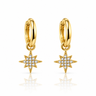 Celeste Star Hoops
