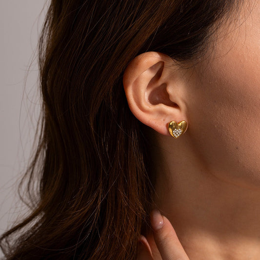 Vela Heart Earrings