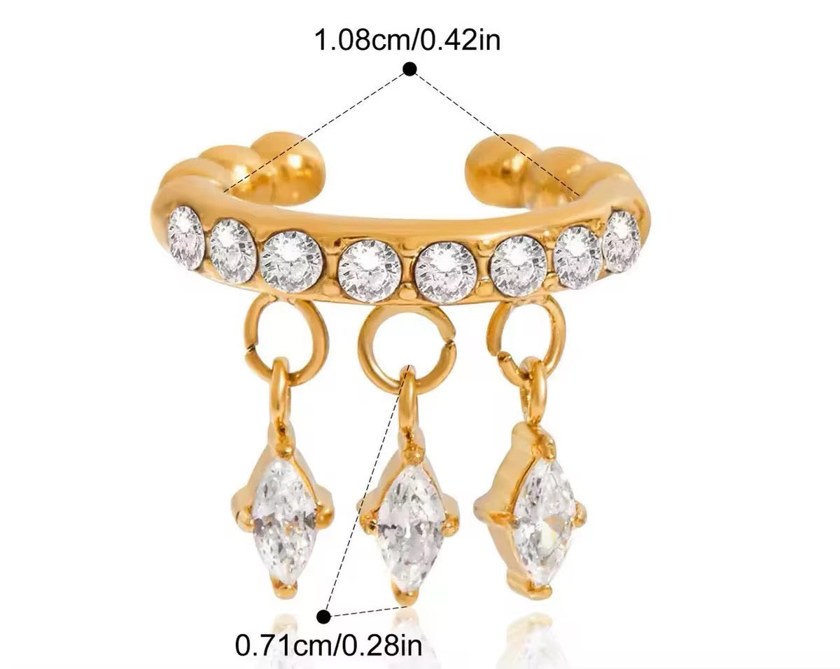 Trio Earcuff #Single piece