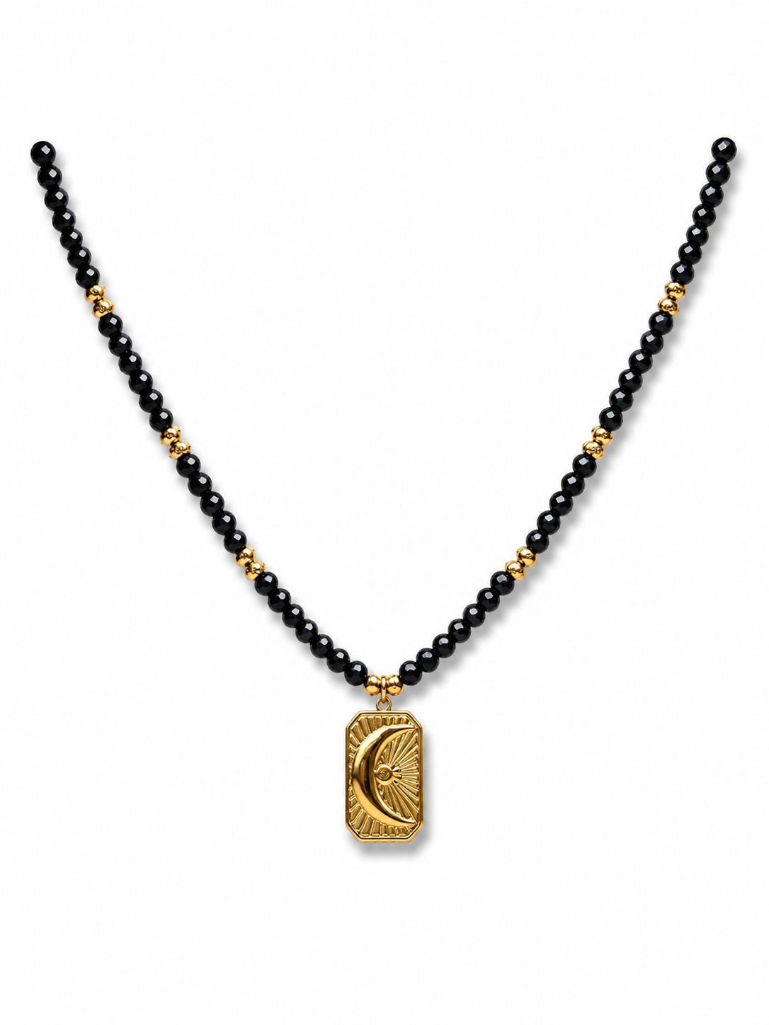 Moon Bead Necklace