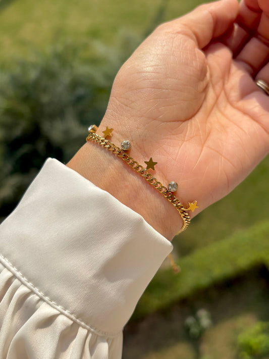 Star Drop Bracelet