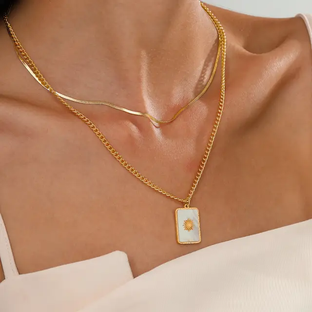 Cuban Layered Necklace