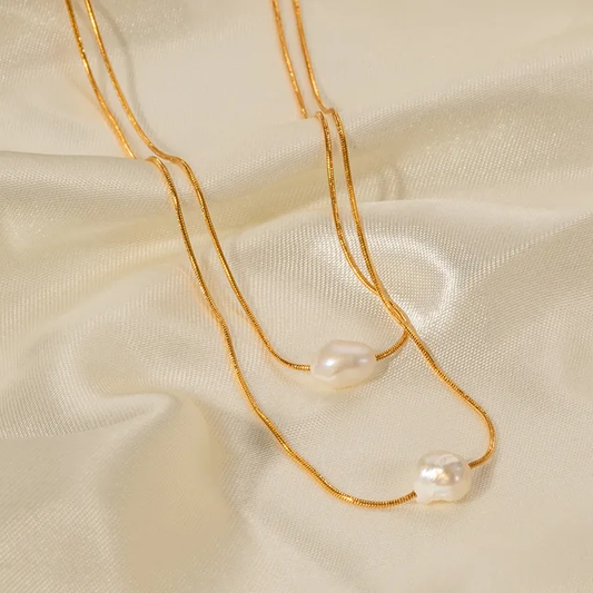 Pearl Layered Necklace