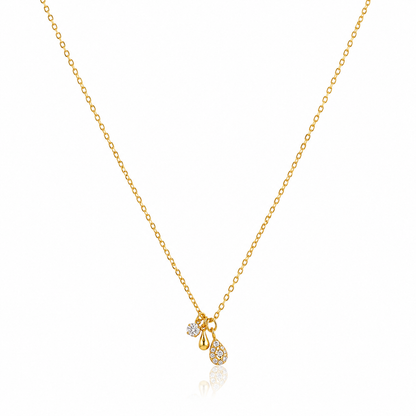 Teardrop Charm Necklace