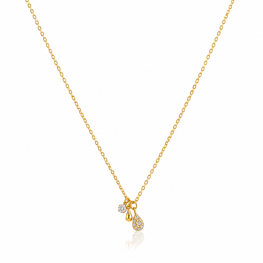 Teardrop Charm Necklace