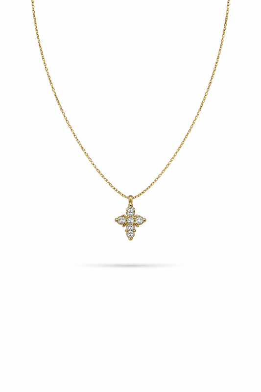 Cross Minimal Necklace