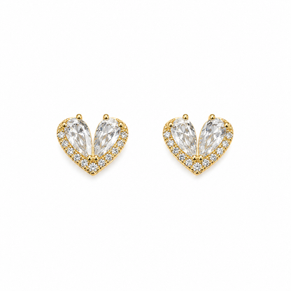 Mini Heart Bling Stud