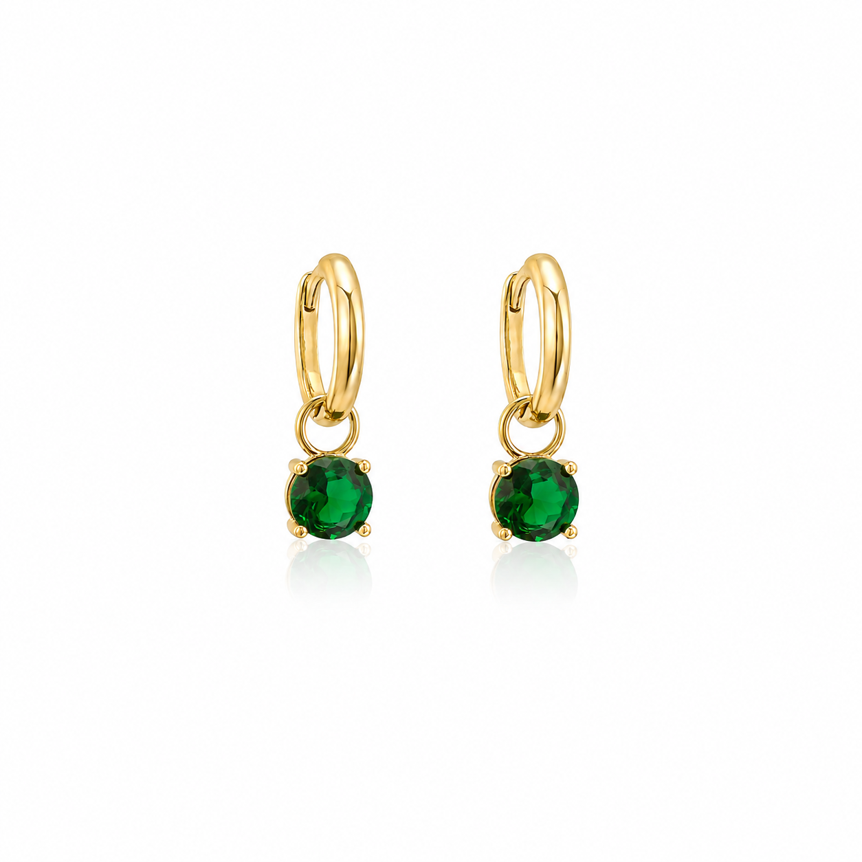 Celine Earrings #Emerald