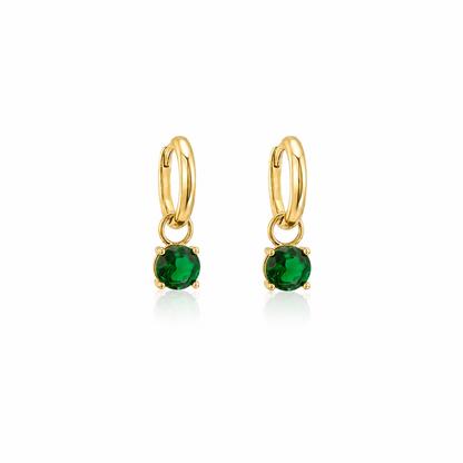 Celine Earrings #Emerald