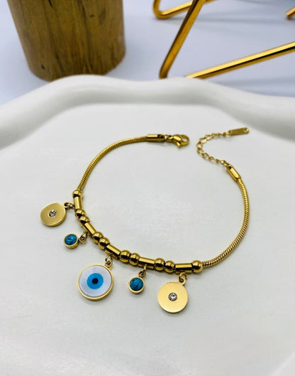 Evil Eye Charms Bracelet