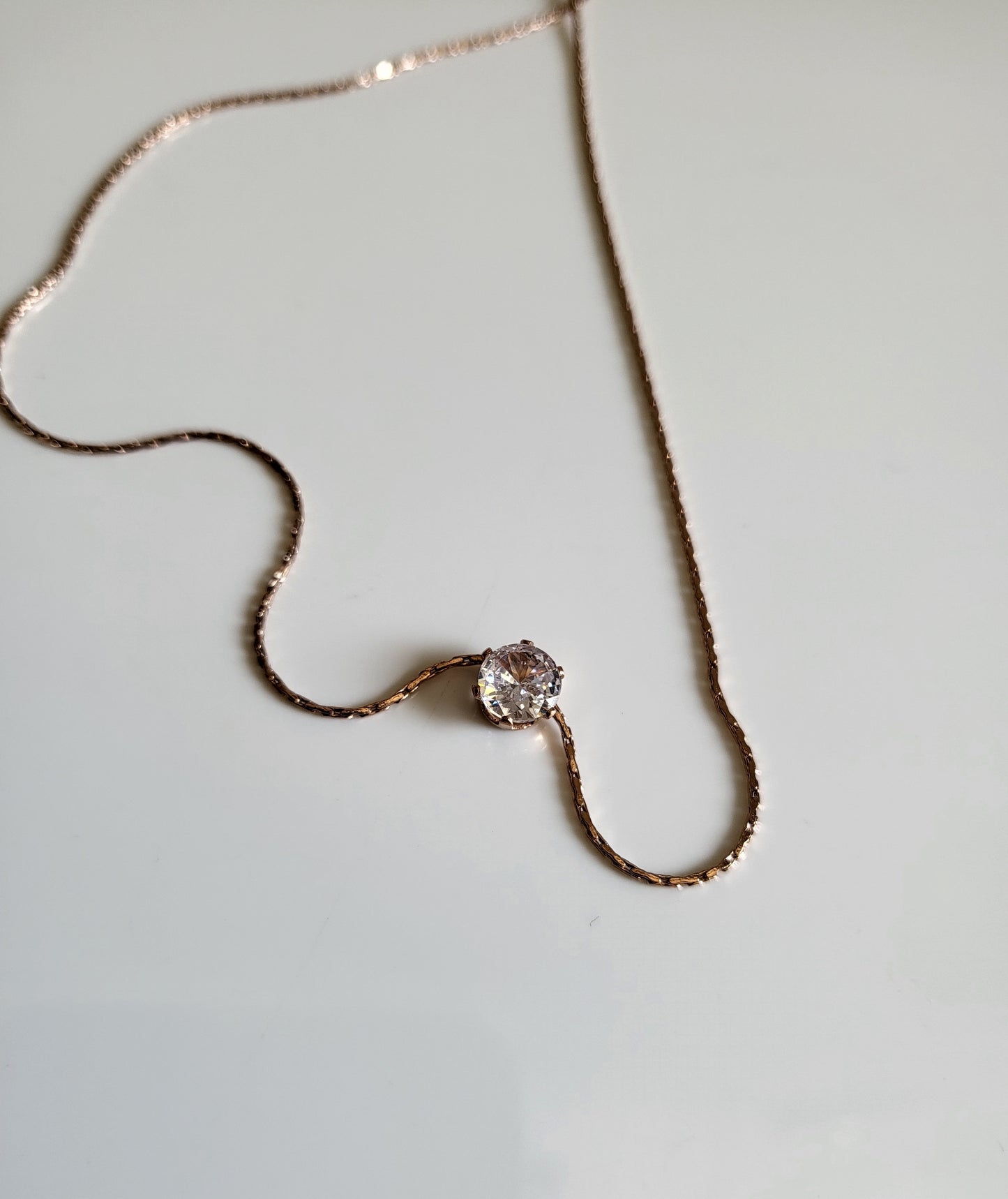 Minimal Stone Necklace