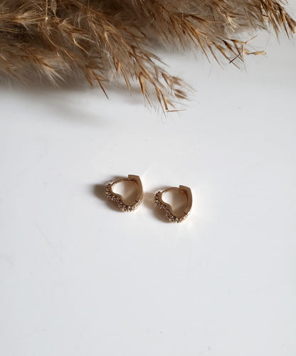 Mini Heart Hoops